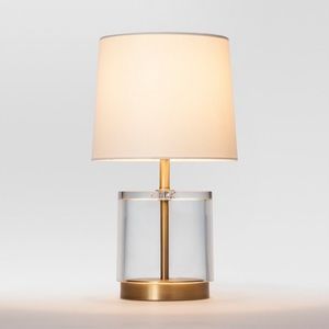 Modern acrylic accent lamp